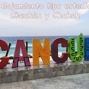 Apartamento Tipo Estudio, Chackah 2pax Wifi, Cancún